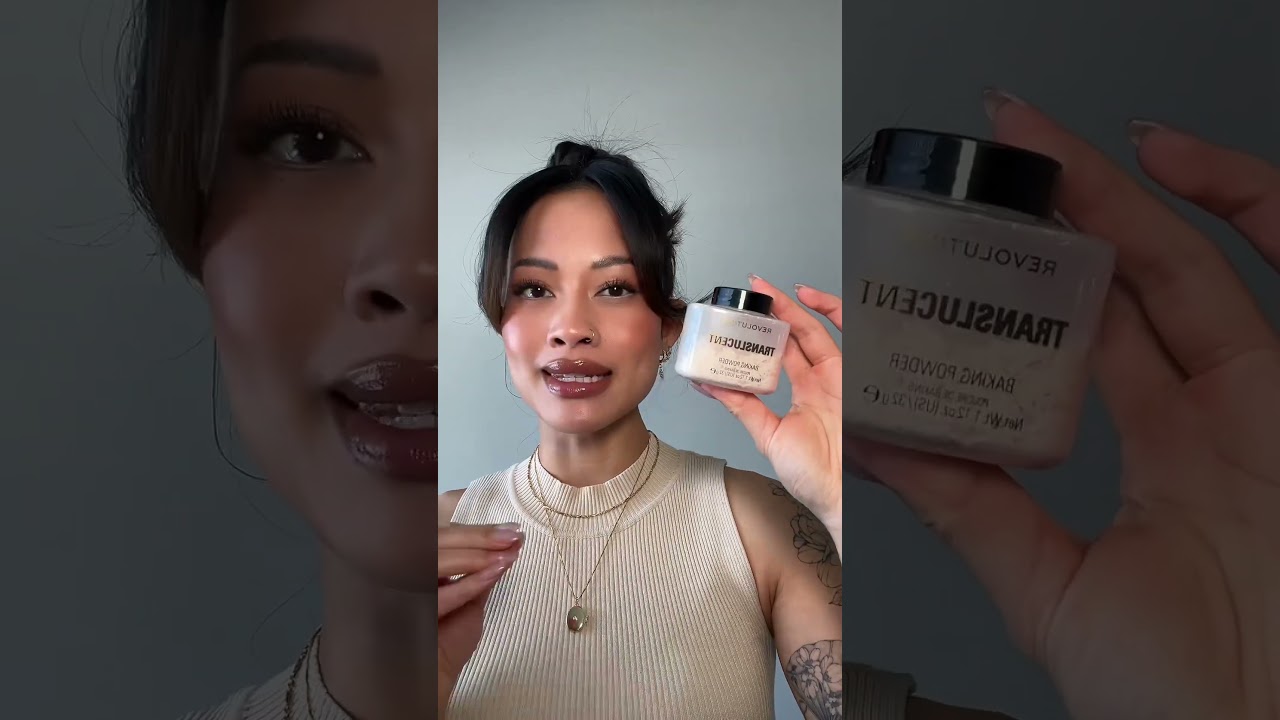 Transparent vs Translucent Powder #shorts