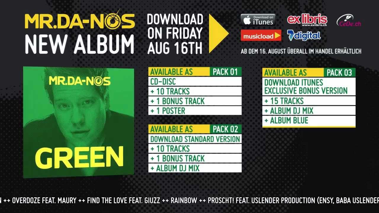 Mr.Da-Nos - GREEN (Official Album Shortmix)
