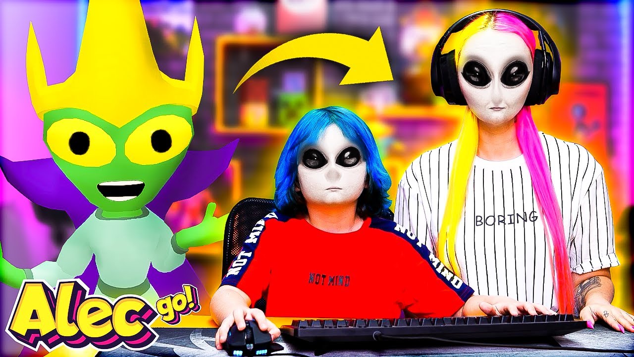 ПОМОГИТЕ !!! МЫ СТАЛИ ИНОПЛАНЕТЯНАМИ В Find The Alien ( Alec GO! )