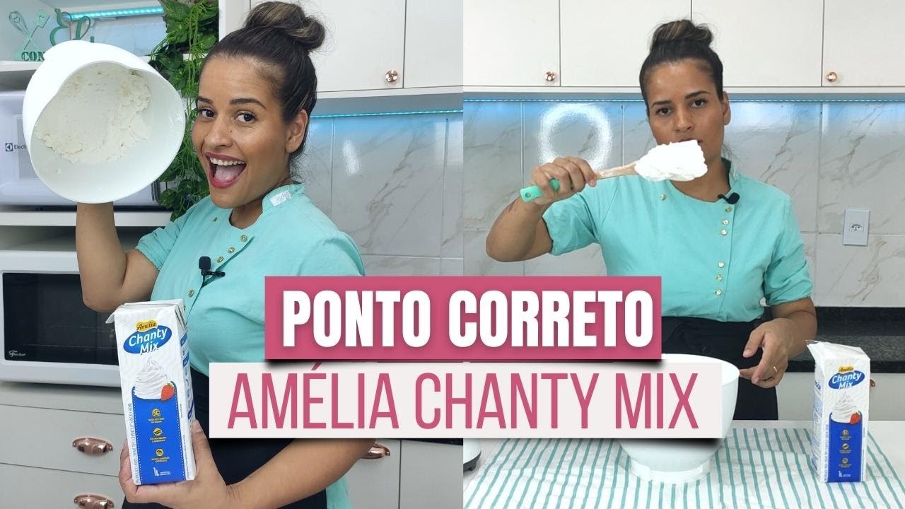 Como Fazer Chantininho com o Amélia mix