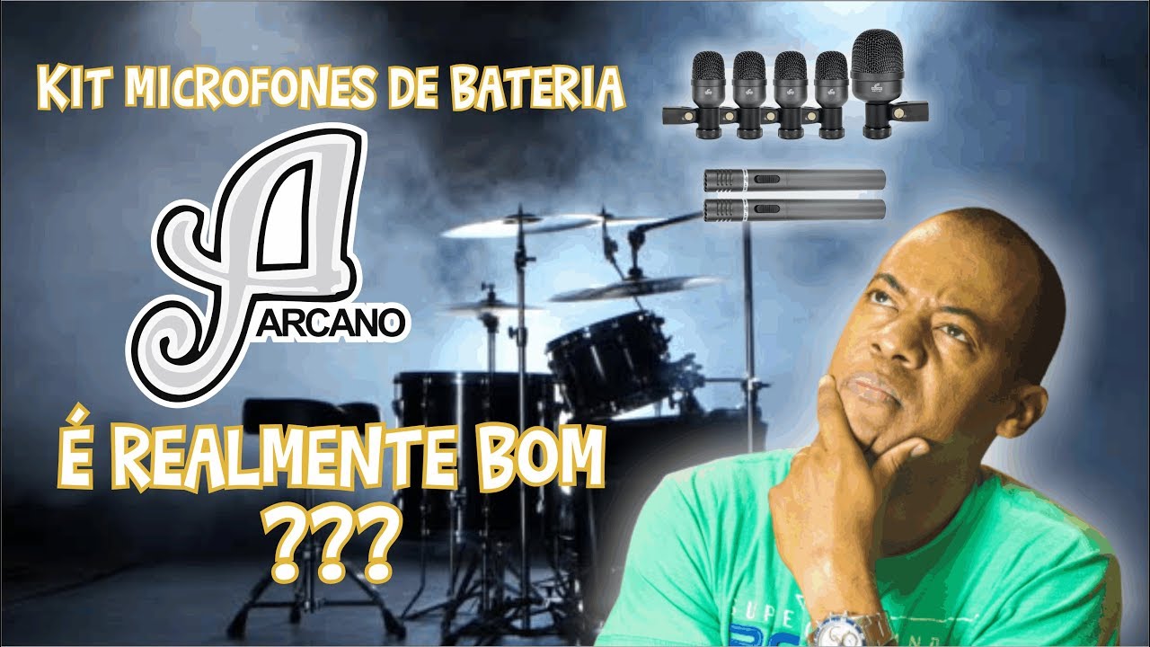 Microfone de bateria ARCANO é realmente bom?