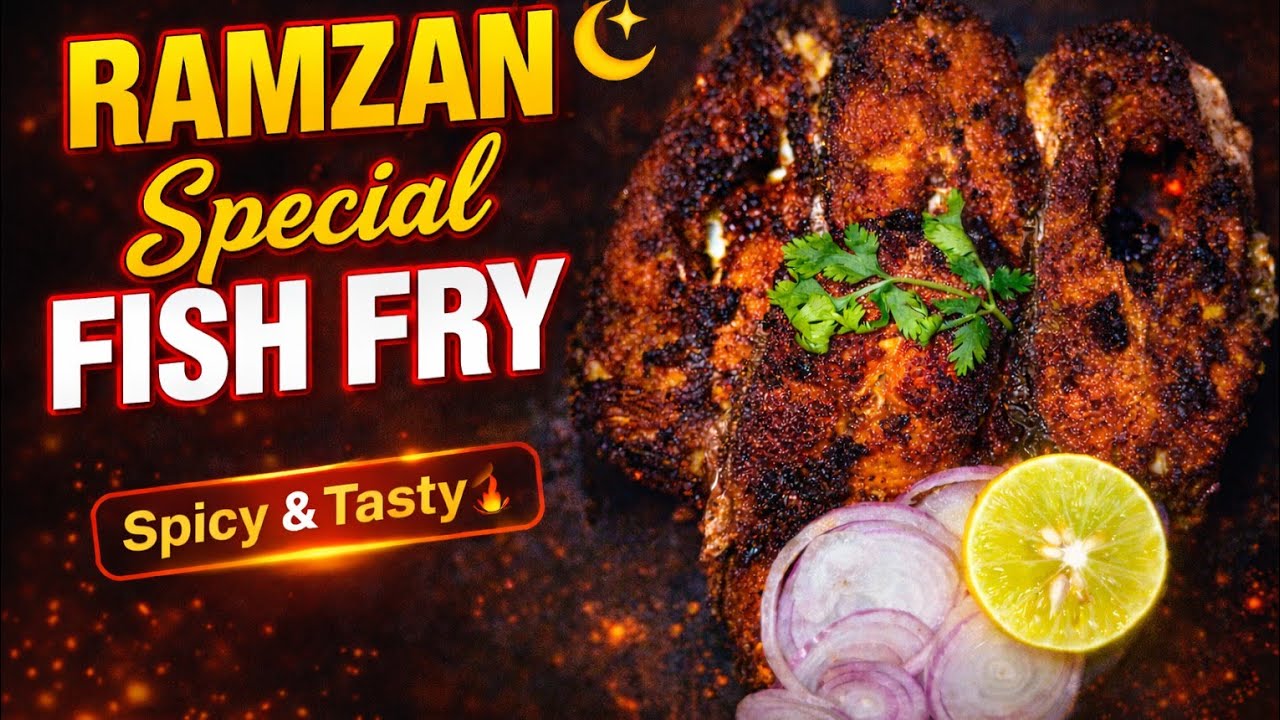 Ramzan Special Fish Fry Recipe@RoyalMasalaKitchen #trending #video #viral #cooking #india #ramadan 