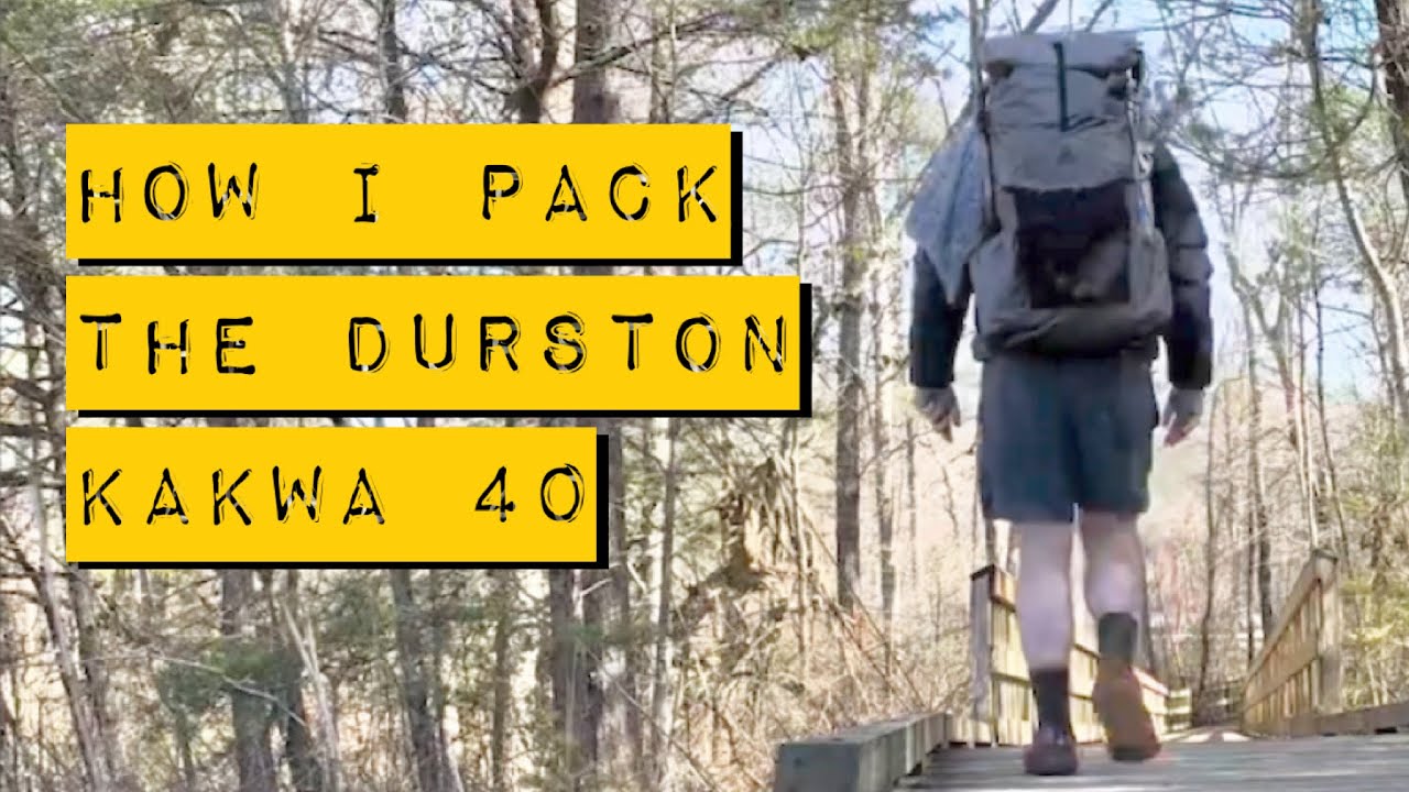 Как я упаковываю Durston Kakwa 40