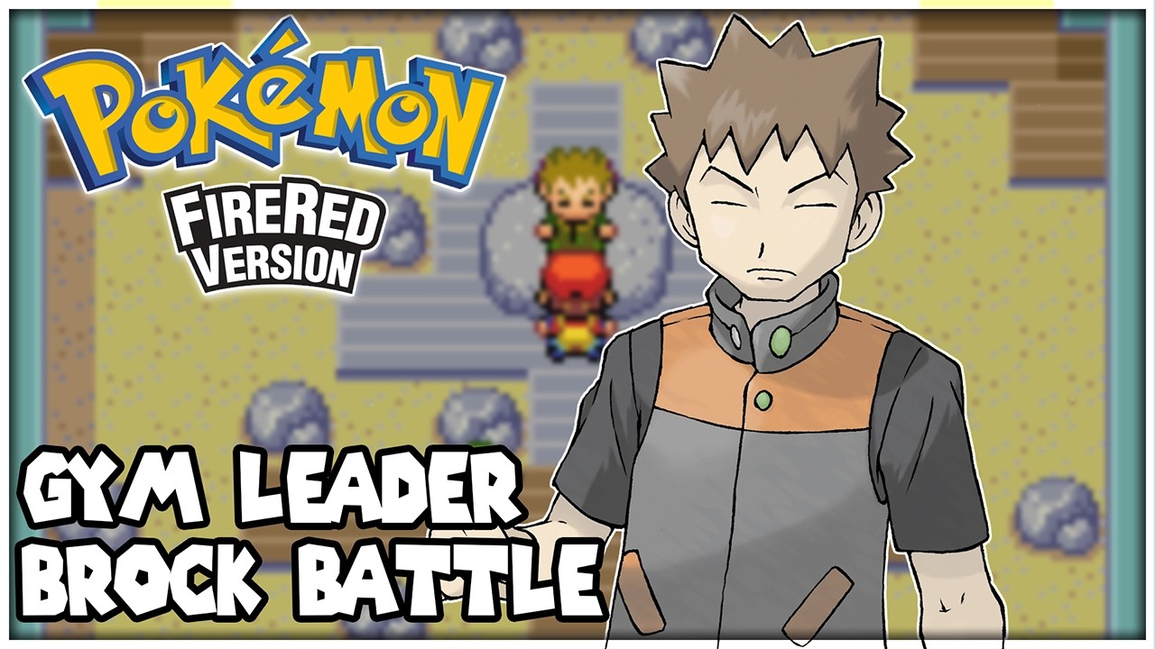 Pokémon FireRed - 1st Gym Leader Brock Battle (SWITCH 2 1440p)