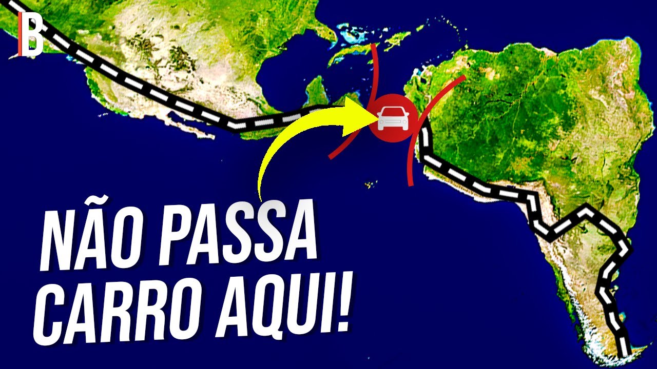 Por que Ninguém consegue cruzar a América por uma Rodovia?