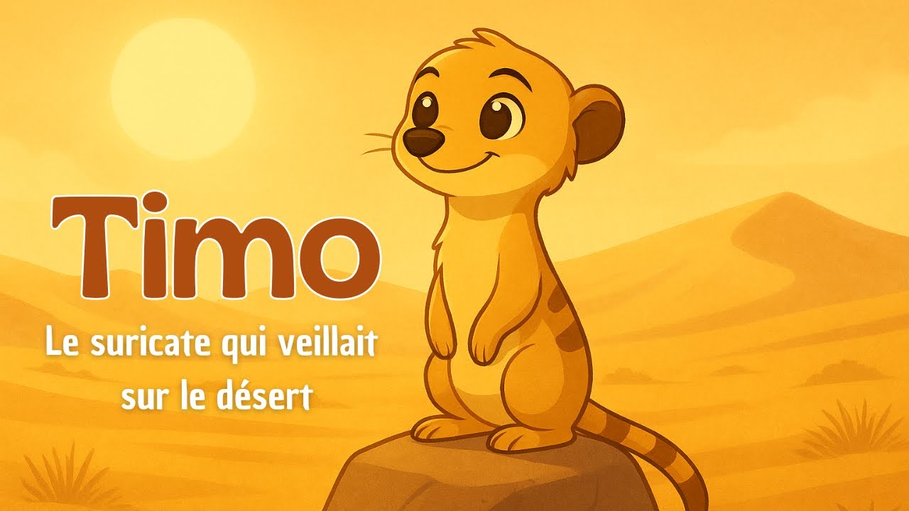 Timo, le suricate qui veillait sur le désert 🌵🌞| Histoire pour enfants