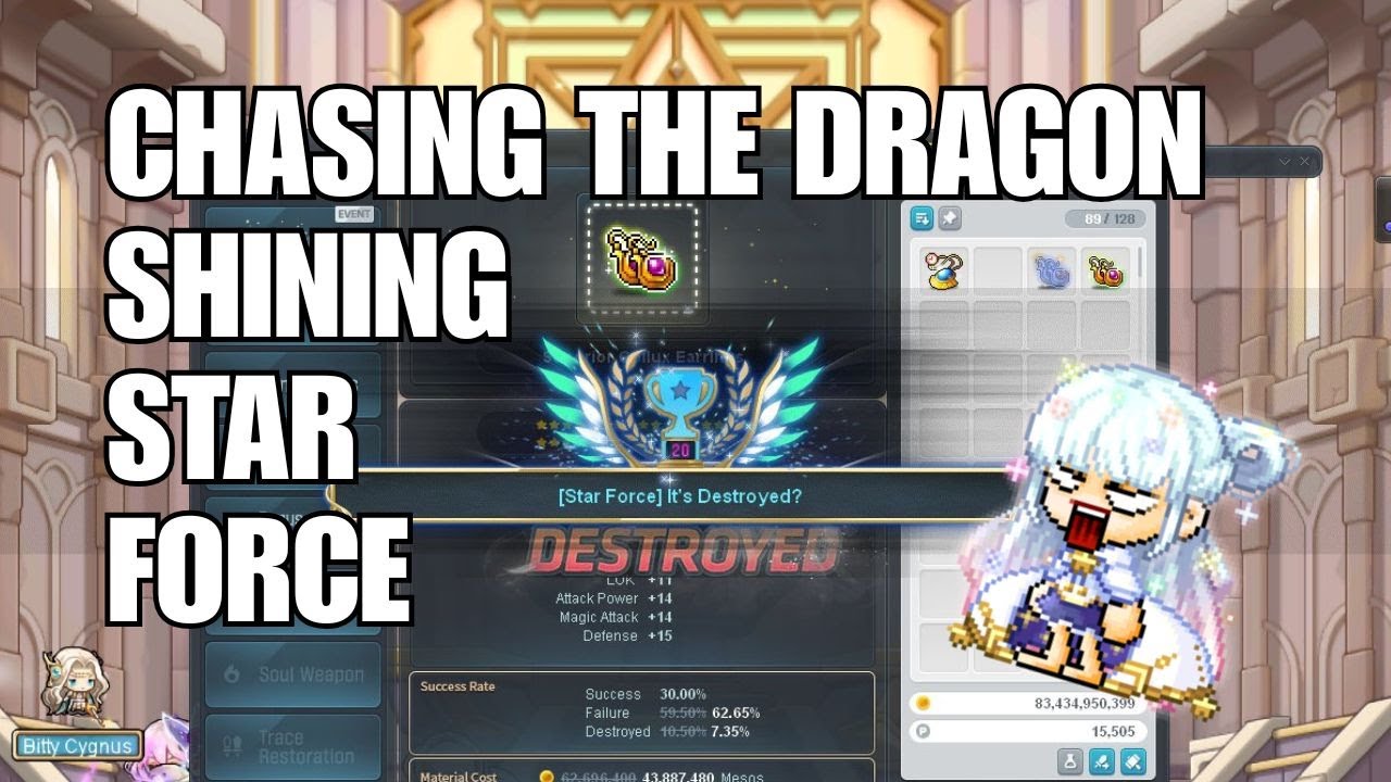 Chasing the Dragon, Shining Star Force - Maplestory (Interactive)