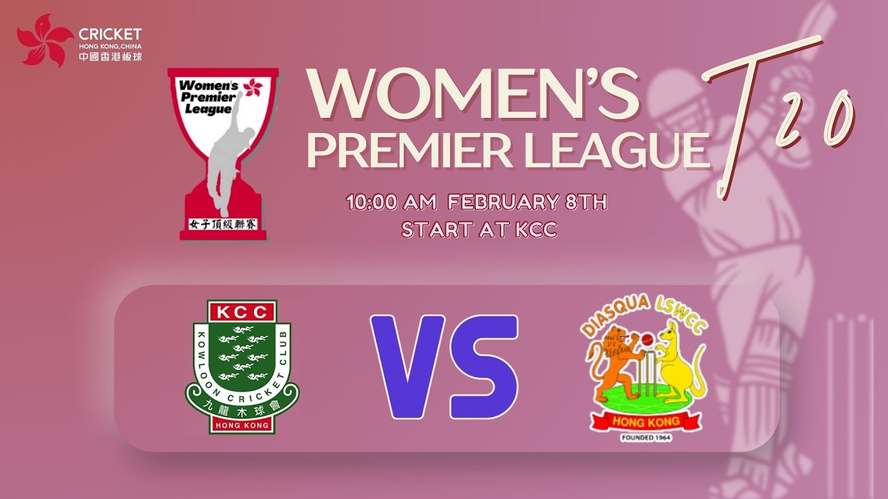 Women's Premier League 2026 KCC Women's Premier vs DLSW Women's Premier Match 4