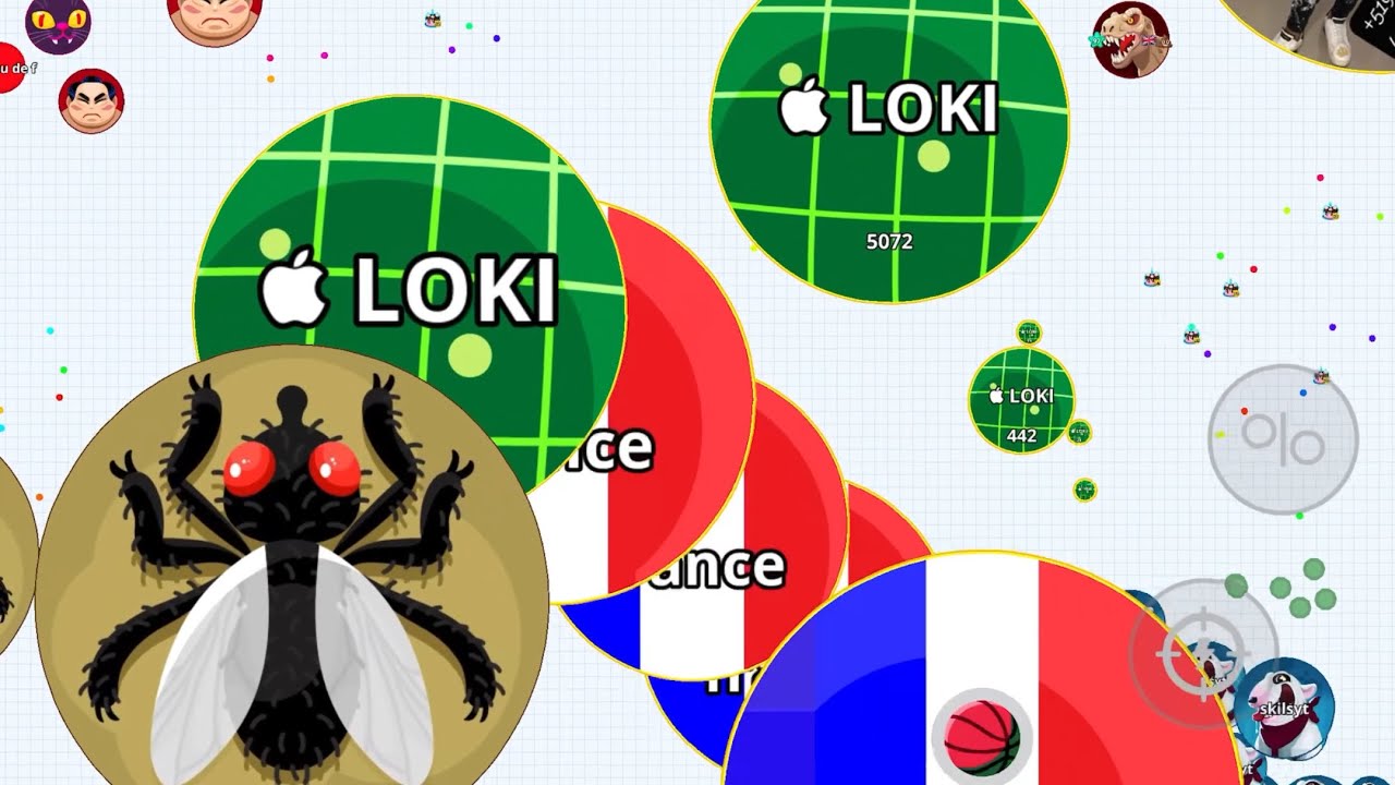 DÚO DESTRUCTION!! ☠️☠️ ( agar.io mobile )