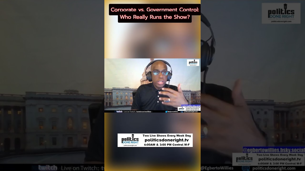 Corporate vs. Government Control: Who Really Runs the Show?