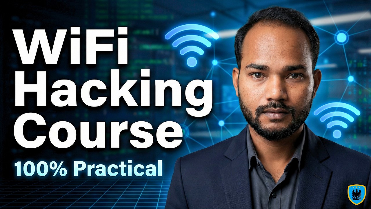 WiFi Hacking Course – 100% Practical | Learn WiFi Security & Ethical Hacking Step by Step