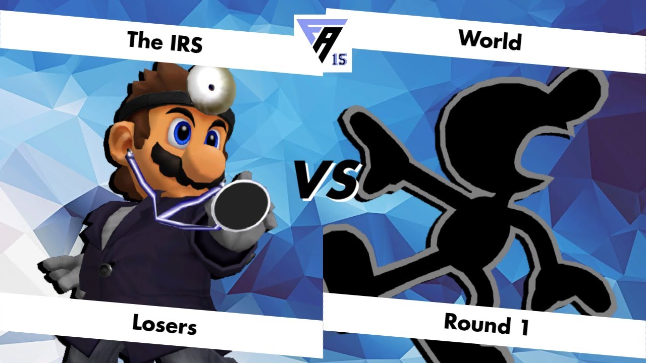 Frame Advantage #15 - Losers Round 1 - The IRS (Dr. Mario) vs World (Mr. Game&Watch)