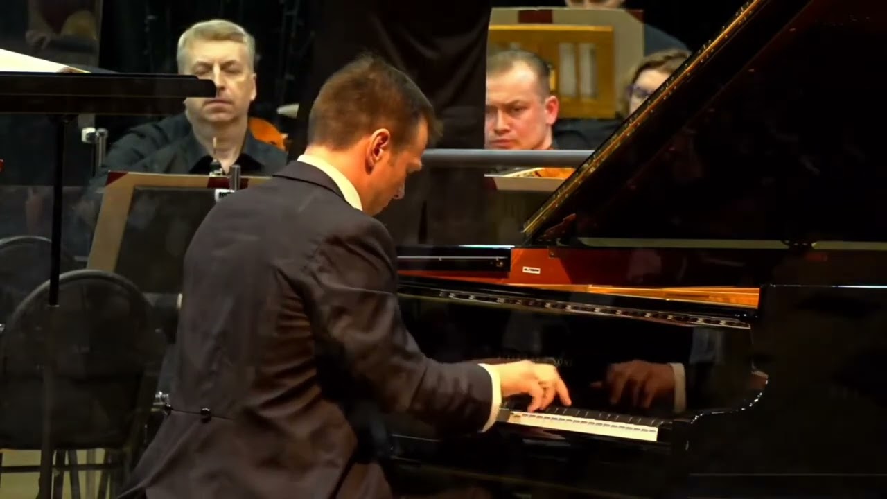 Piano - German Ukolov. S. Rachmaninov Concerto No. 3 Op. 30 (2, 3 mov.)
