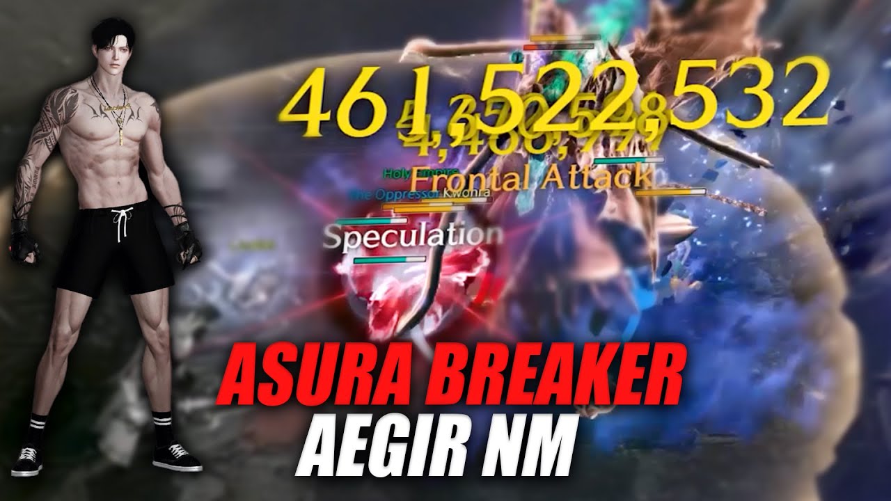 1660 ASURA Breaker Aegir NM Gate 1-2 (Cruelfighter) | Lost Ark: PvE 로스트아크