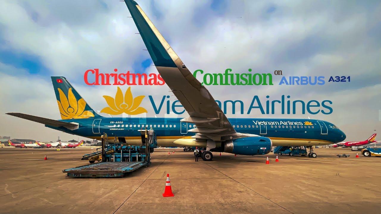 Christmas Confusion - Vietnam Airlines AIRBUS A321 (Business Class) Ho Chi Minh City to Singapore
