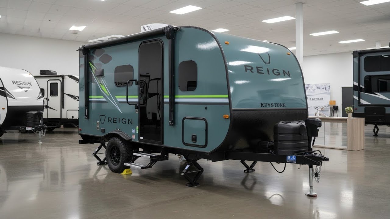 SHOCKING 2026 Keystone Reign 13RK – Big Comfort in a Small Adventure Trailer