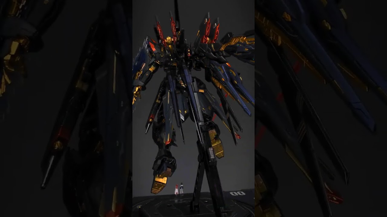 MGEX Gundam Strike Freedom Custom Black Gold P2 #gundam #gunpla #gunplacustom  #strikefreedom