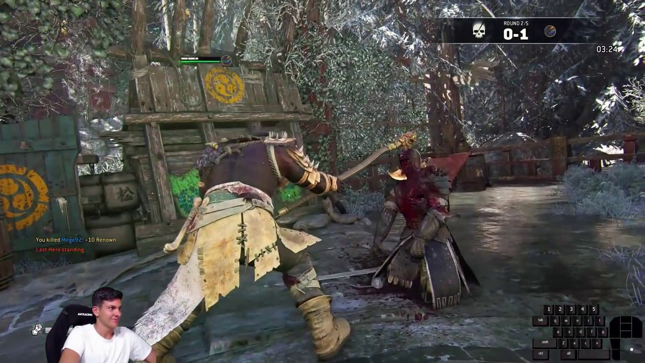 For Honor - Mapra vs MEGE