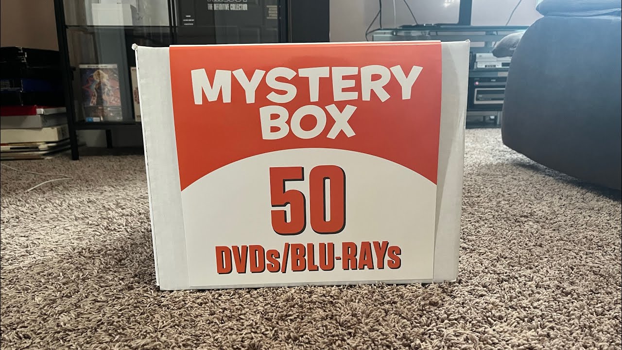 Распаковка 2nd and Charles Mystery Box (50 случайных DVD и Blu-ray дисков)