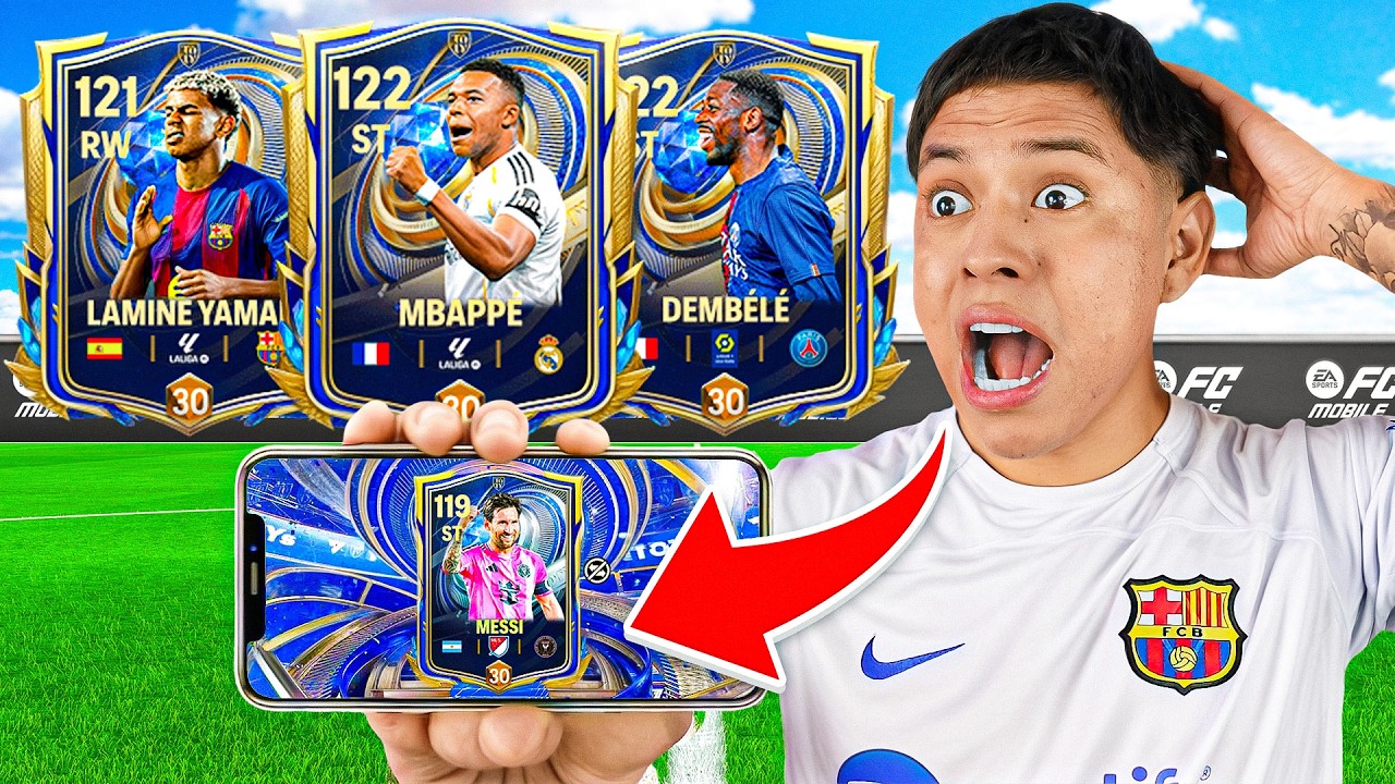 ESTO NO LE PASA A CUALQUIERA… 😱 ME SALIERON ÉPICOS JUGADORES EN FC MOBILE (TOTY)