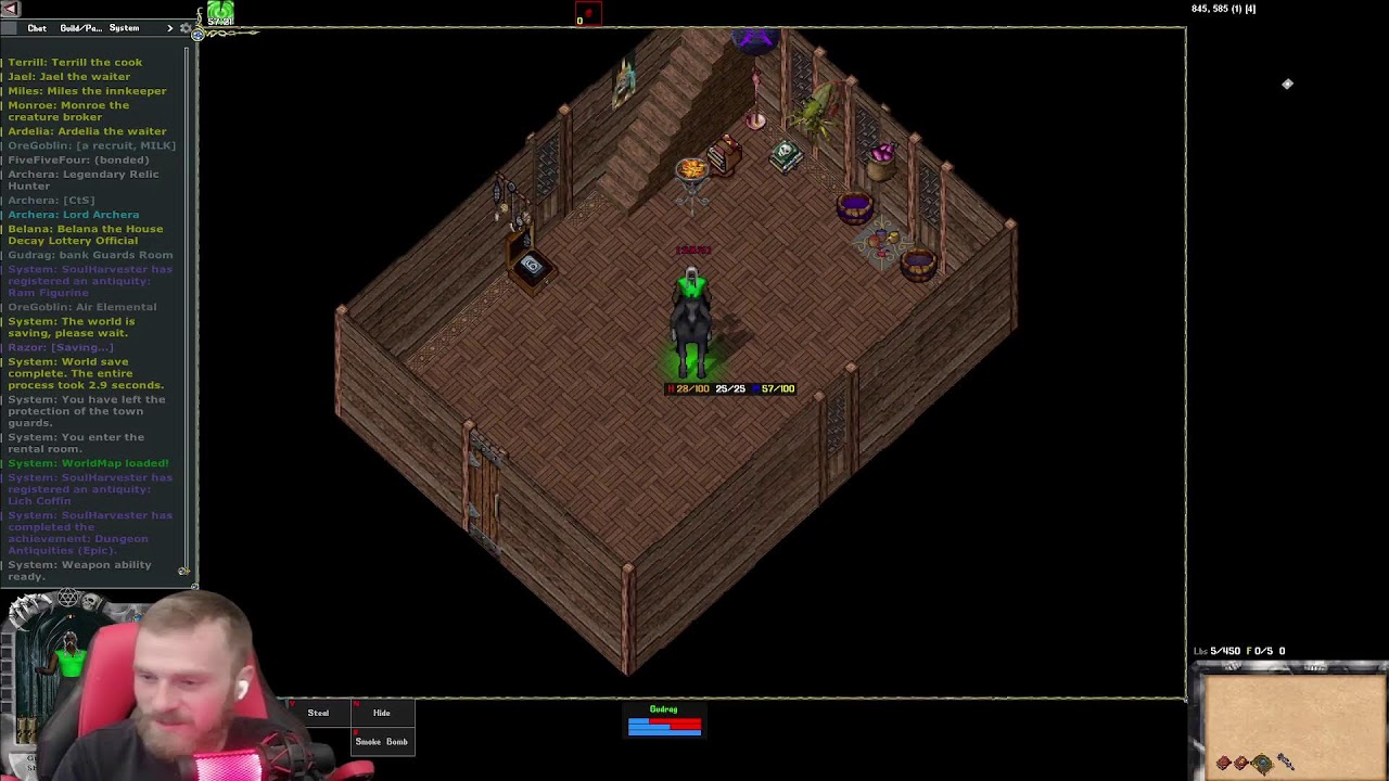 Millionaire status!🎬Outlands UO Indie MMORPG Live Stream