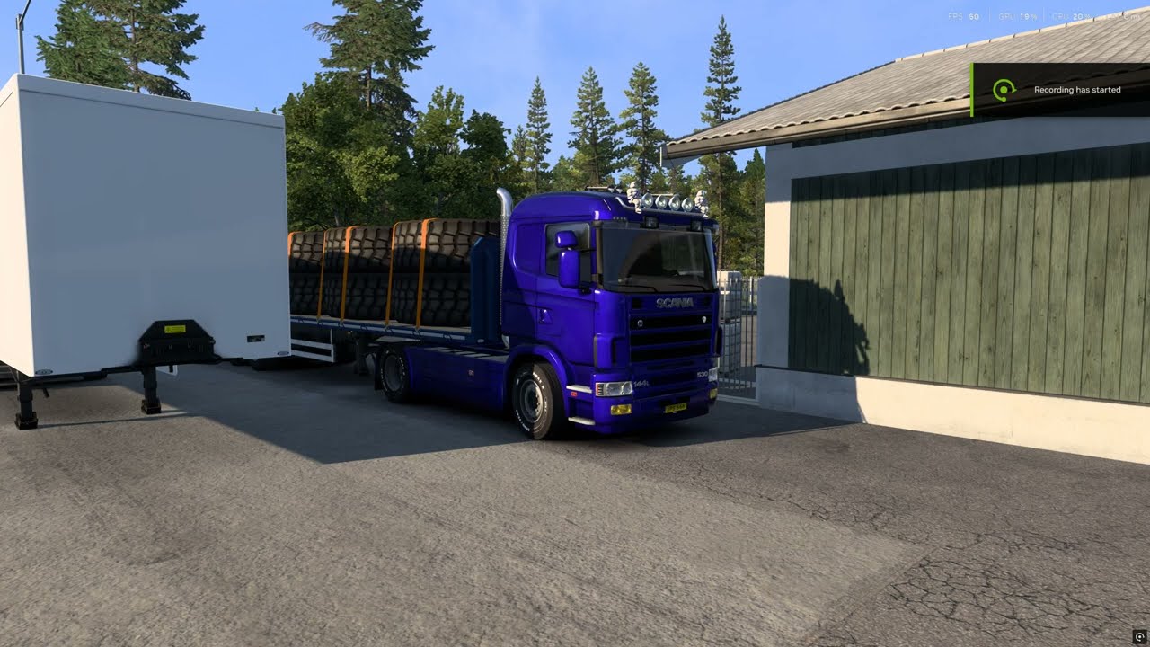 Euro Truck Simulator 2 1.57 - Scania 4 - Arvidsjaur (SE) to Östersund (SE) - 4K UHD