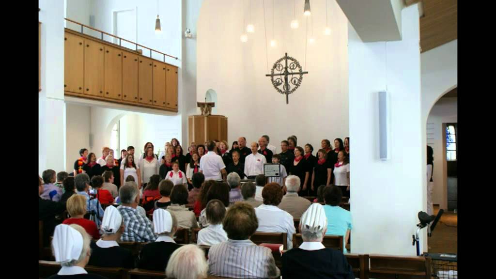 Gospel Gottesdienst Diakonie Kirche 26.08.2012