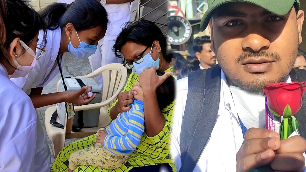 doing something crazy in polio vaccination duty ||the bong box||ashim basuri