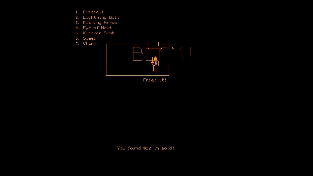«dnd» gameplay video (PLATO, 1975-1977)
