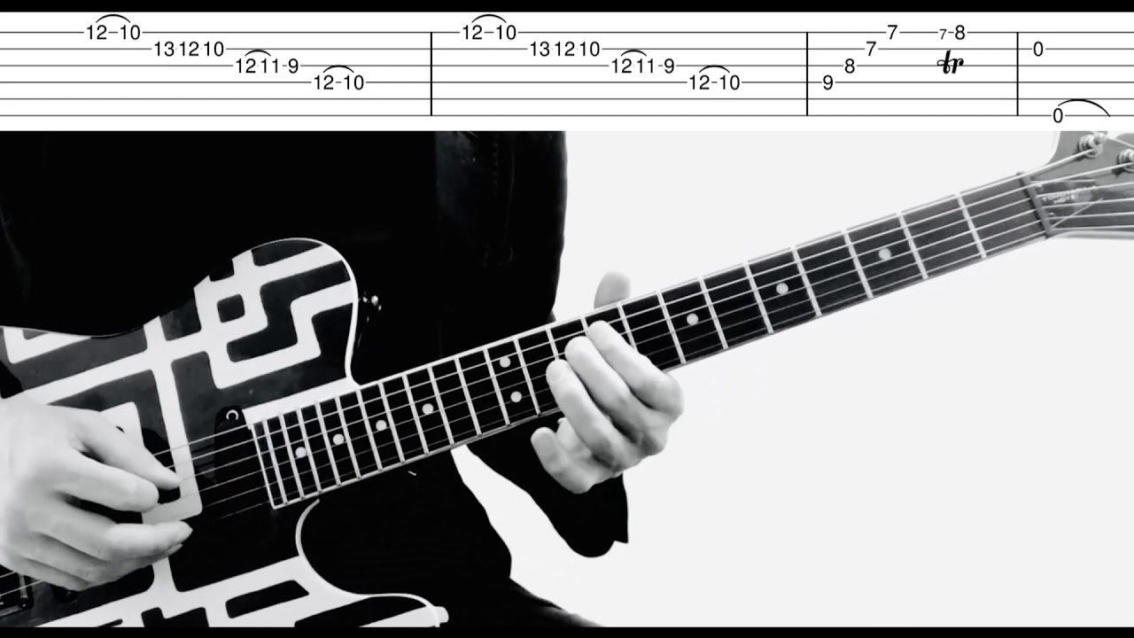 【TAB譜】GUITARHYTHM　ギターカバー　布袋寅泰　タブ譜　ギタリズム