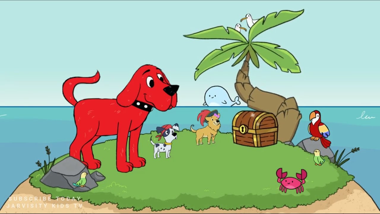 Clifford The Big Red Dog - Clifford's Adventures Pirate Story