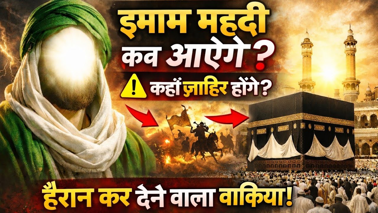 इमाम महदी कब आएंगे? | Imam Mehdi Ki Puri Islamic Documentary | कहाँ ज़ाहिर होंगे?
