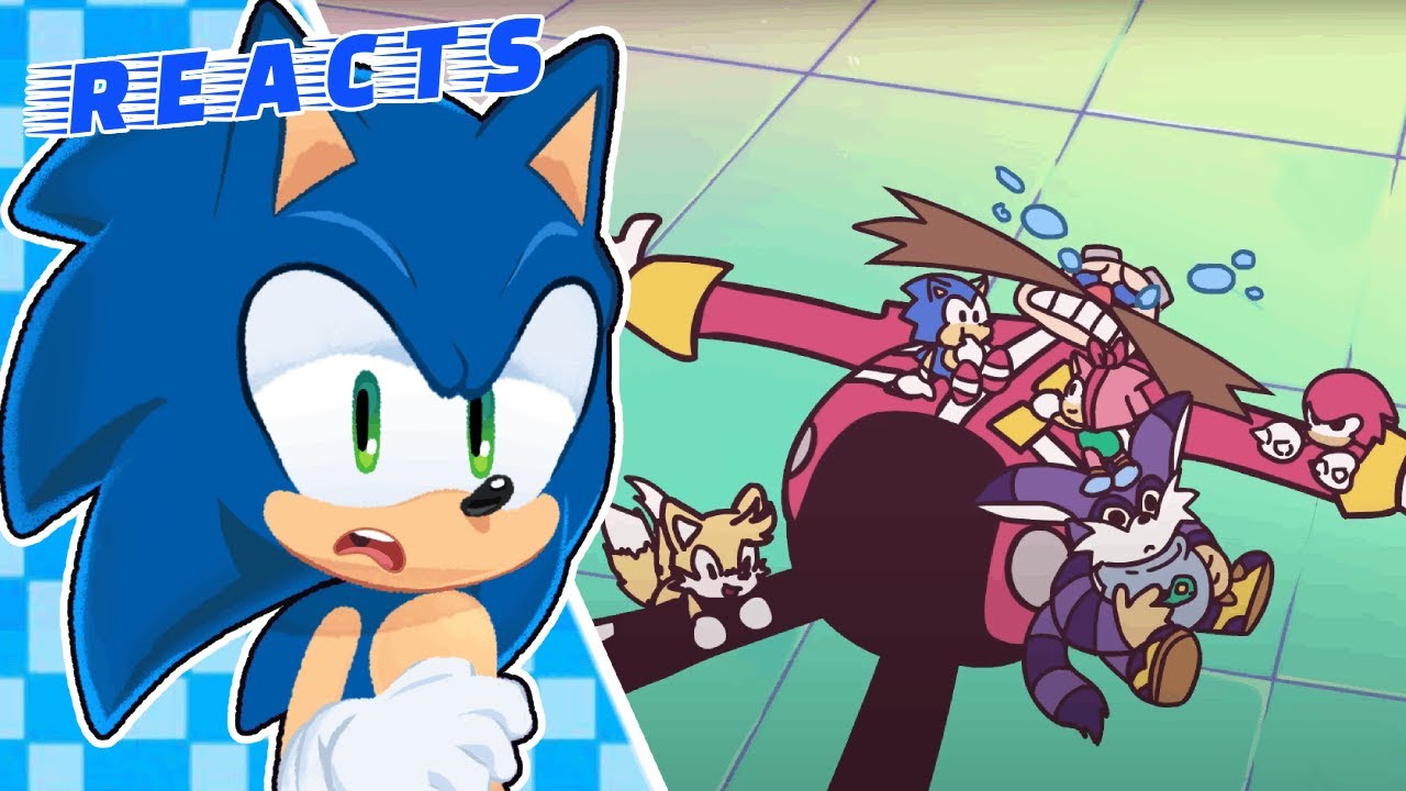 SONIC REACTS TO SONIC BABIES! EGGHEAD BECOMES A DAD!