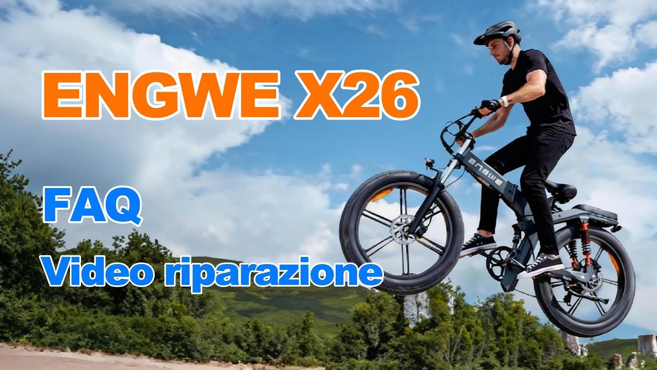 THETOPMARK ENGWE X26  Sostituzione del deragliatore posteriore - Italian version
