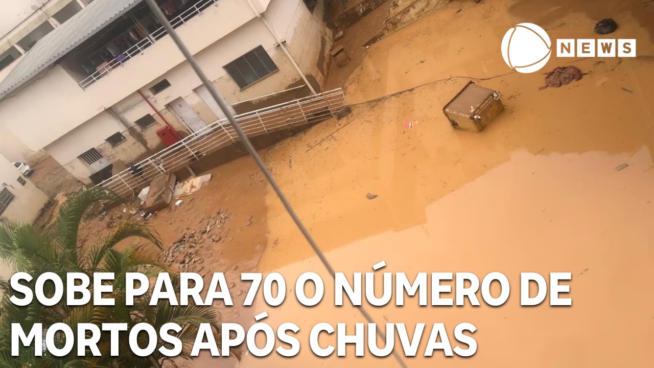Sobe para 70 o número de mortos após chuvas na Zona da Mata mineira