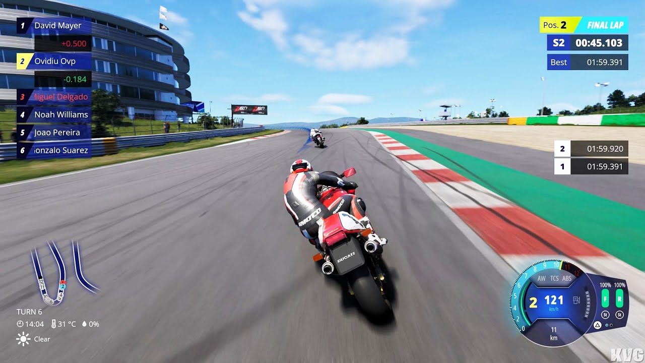 RIDE 6 - Ducati 888 SP5 1993 - Gameplay (PS5 UHD) [4K60FFPS]