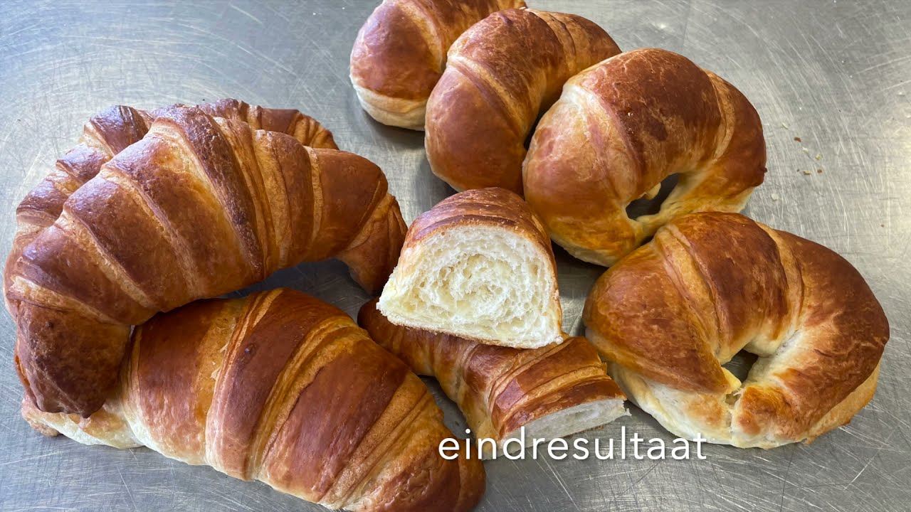 instructie getoerd gerezen croissants