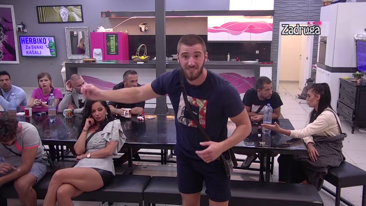 Zadruga 3 - Mensur potpuno pobesneo, plače, lomi i udara sve po kući - 27.06.2020.