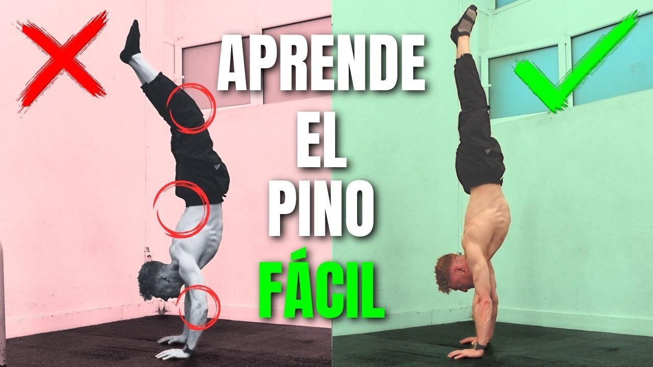 Cómo hacer el PINO FÁCIL para PRINCIPIANTES!! Técnica Correcta + Progresiones