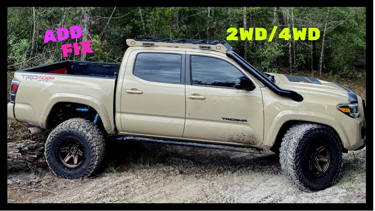 Toyota Tacoma | Нет исправления 4WD | Исправление неисправности режима 2WD / 4WD | (Tacoma 2017)