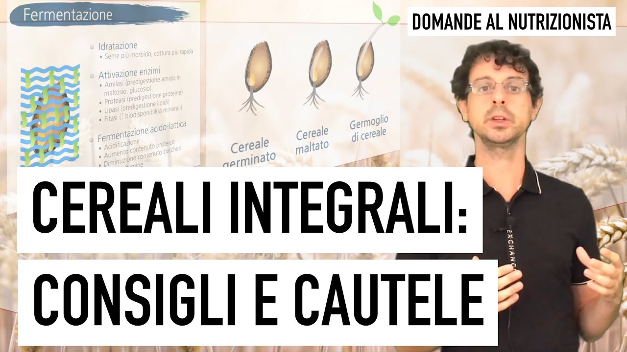 Cereali integrali: consigli e cautele