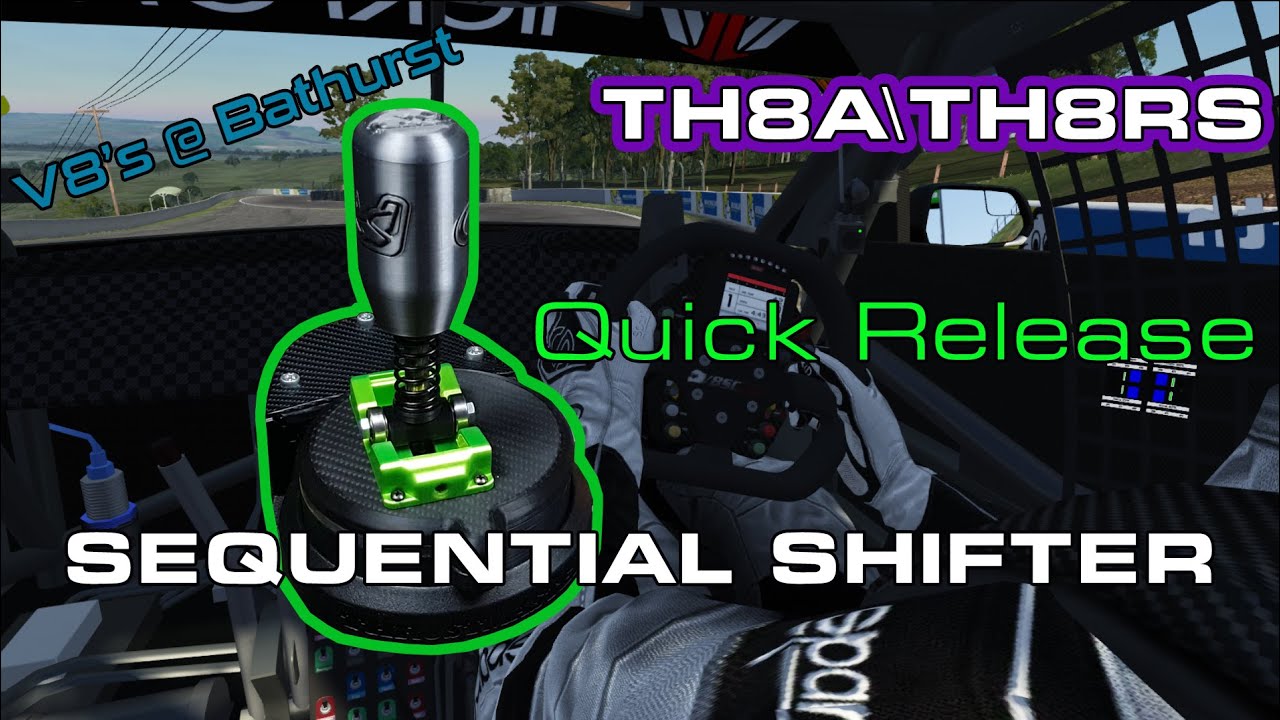 TH8A\TH8RS  'Sequential shifter' mod gameplay | V8's @ Bathurst #shorts