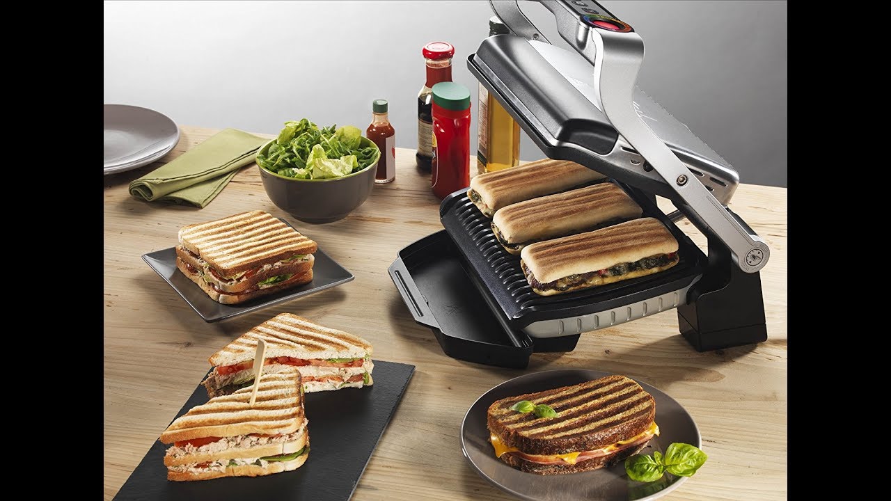 Tefal GC702D Optigrill, Standard-Modell, 2000 W, automatische Anzeige des Garzustandes