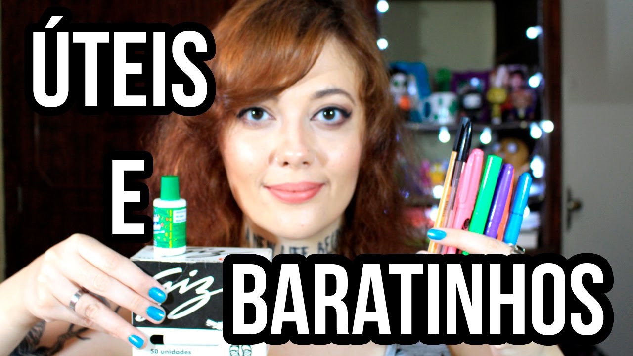 MATERIAIS PARA DESENHO ALTERNATIVOS E BARATOS!