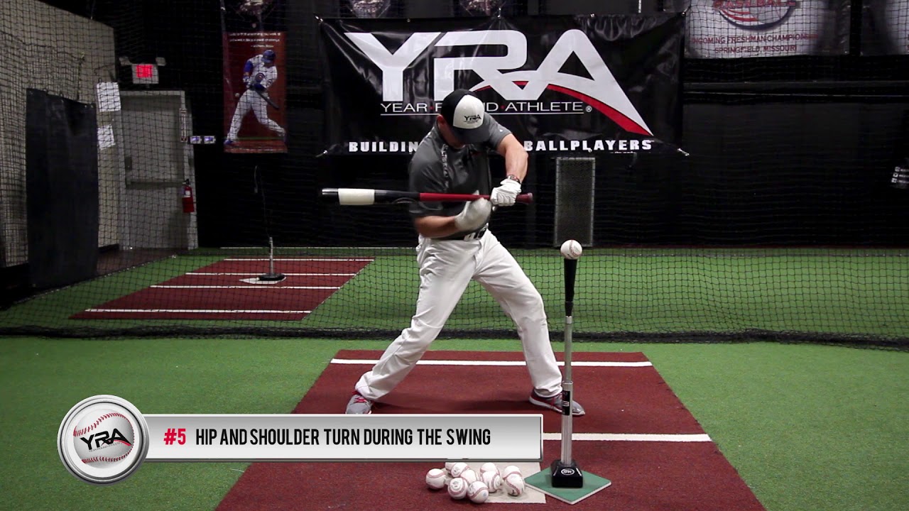 Baseball:  Hitting off the tee