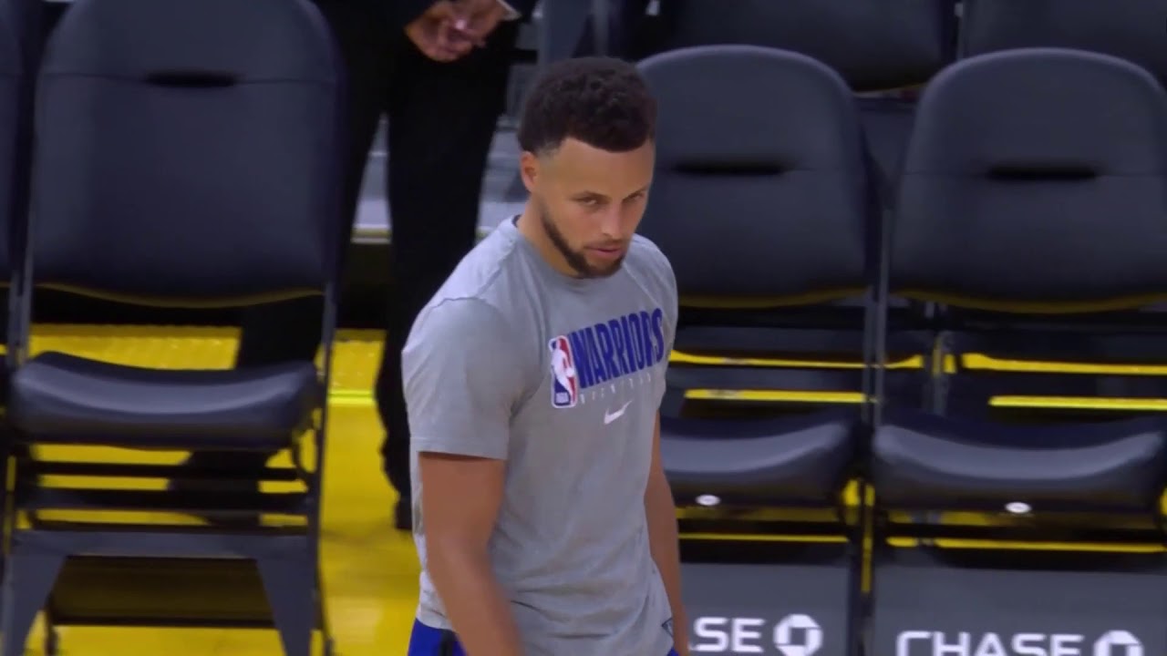Steph Curry Pregame Warmup February 23, 2020