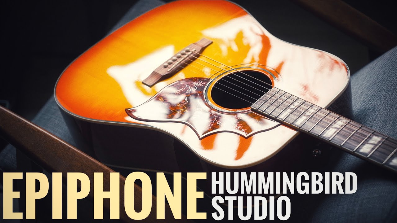 Epiphone Hummingbird Studio - This bird can hum!