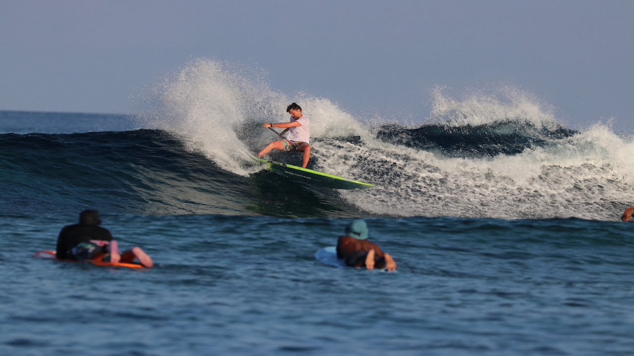 SUP in Maldives at Riptides - Pierre Girardeau
