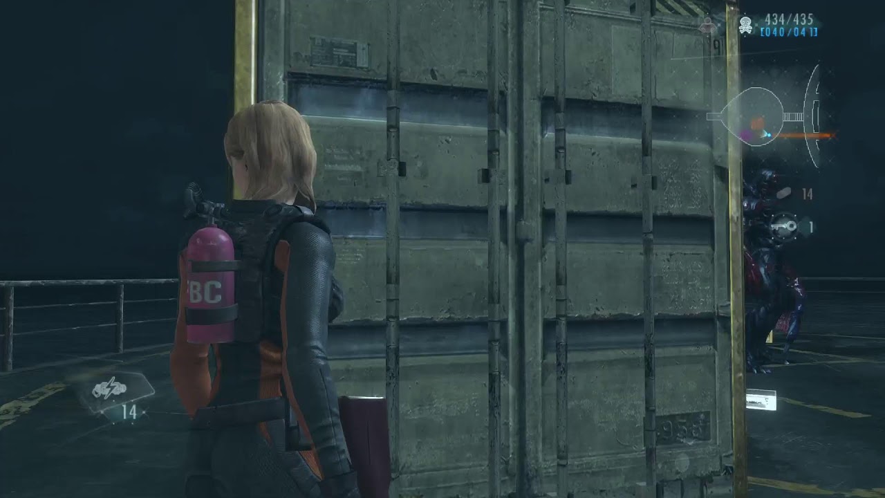Resident Evil révélation mode commando training configuration ghost ship