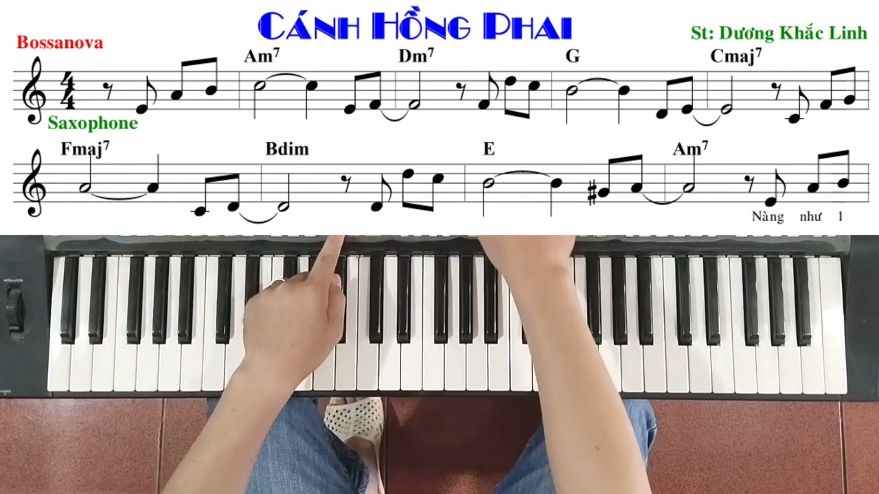 Hướng dẫn Solo nốt | Bài: CÁNH HỒNG PHAI | Ku Tèo Piano.